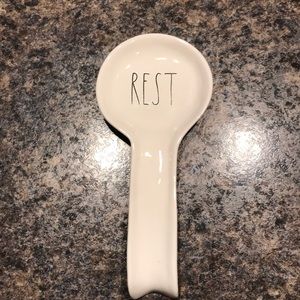 Rae Dunn LL “REST” Spoon rest